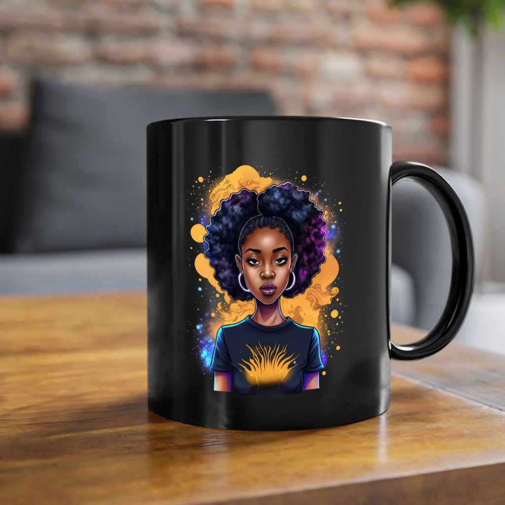Sparkling Black Girl Design 15#- Black women - Girls-Mug / Coffee Cup