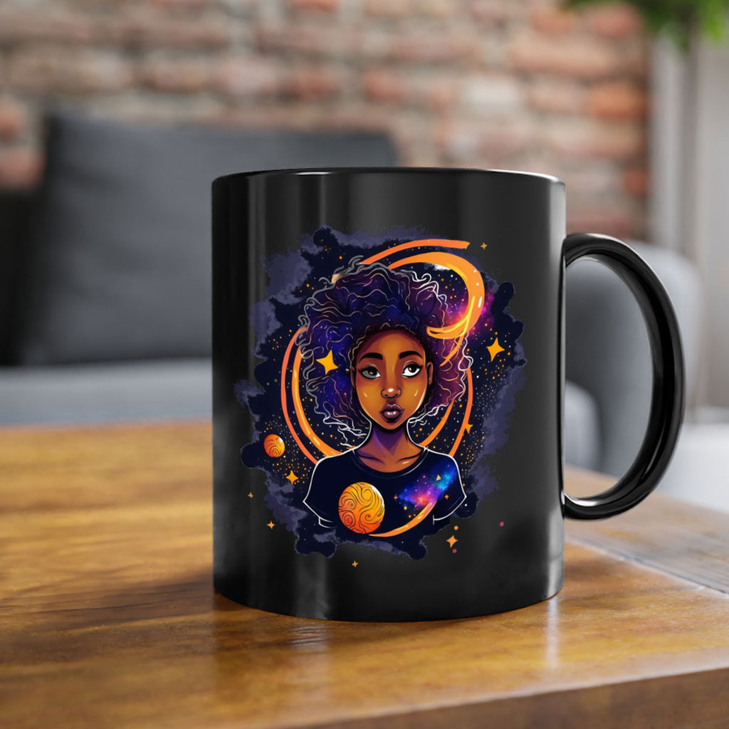 Sparkling Black Girl Design 19#- Black women - Girls-Mug / Coffee Cup