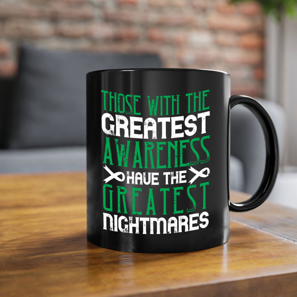 Those with the greatest awareness have the greatest nightmares Style 12#- Self awareness-Mug / Coffee Cup