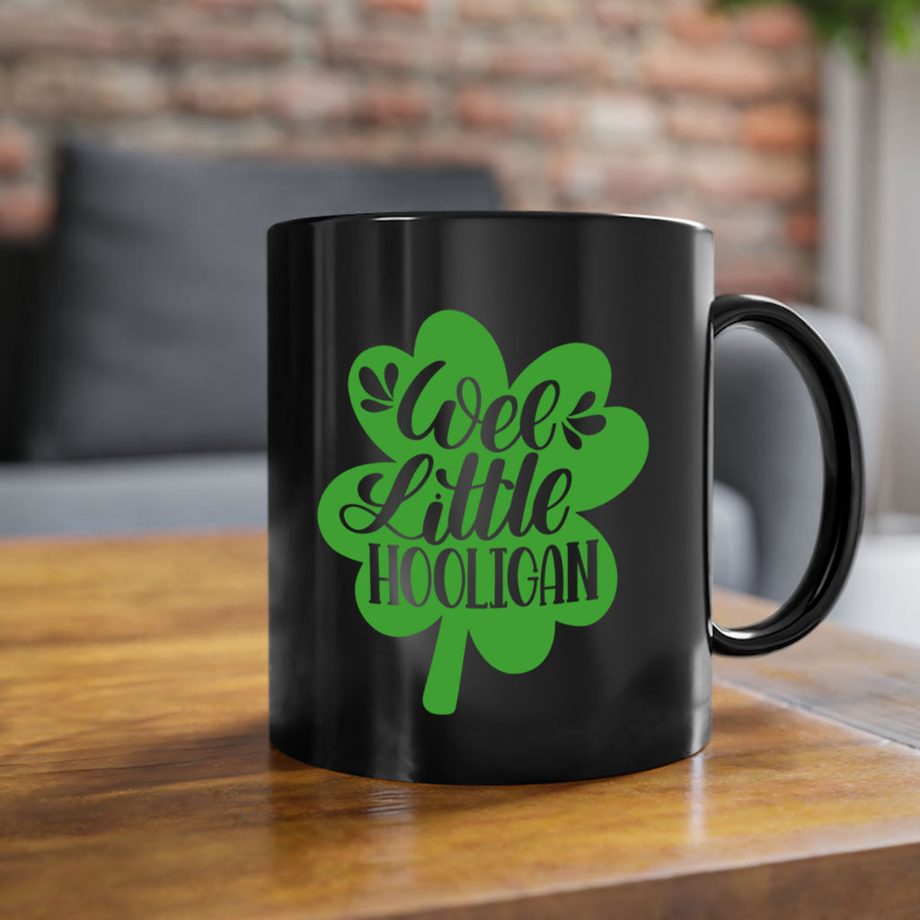 Wee Little Hooligan Style 16#- St Patricks Day-Mug / Coffee Cup