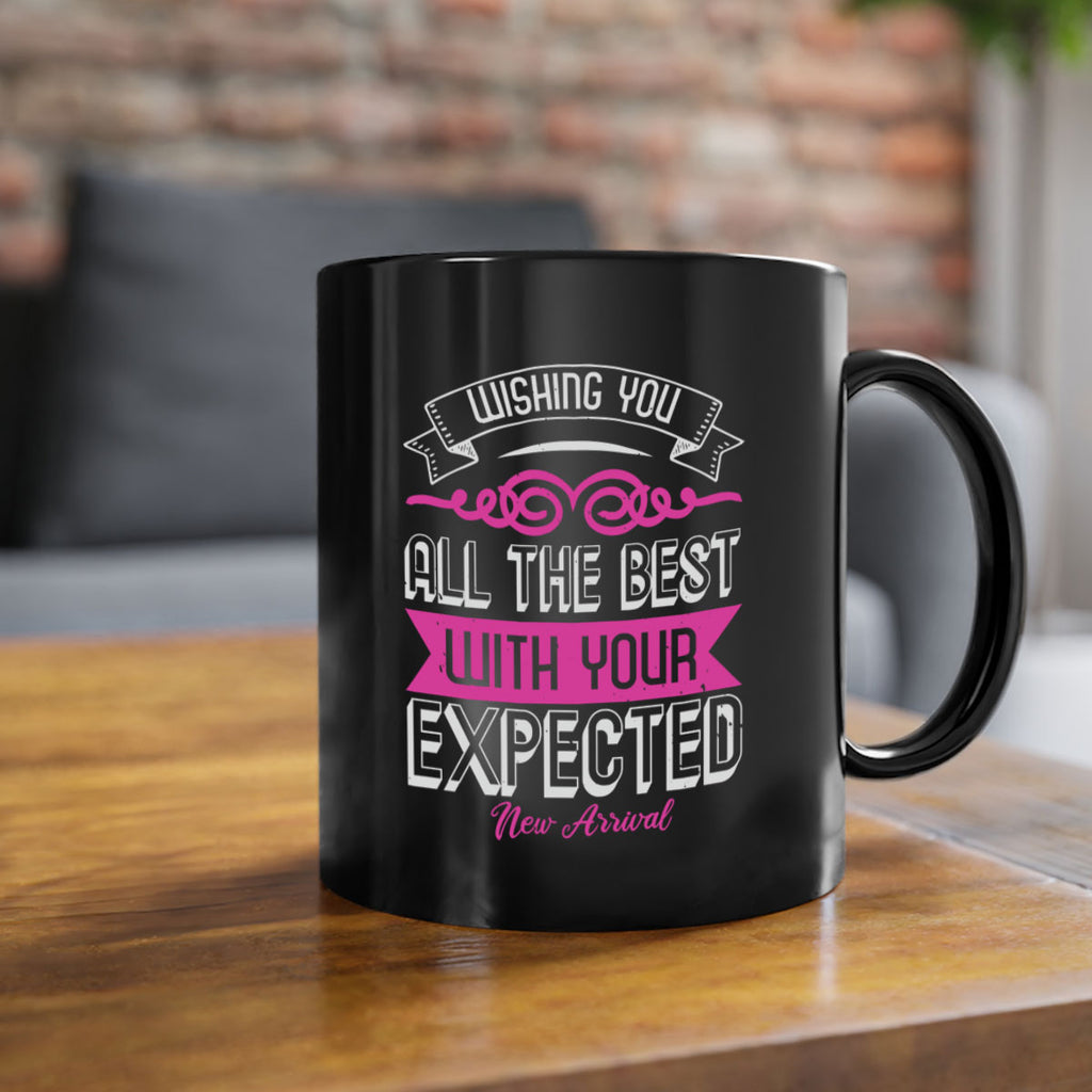 Wishing you all the best on your new arrival Style 7#- baby shower-Mug / Coffee Cup