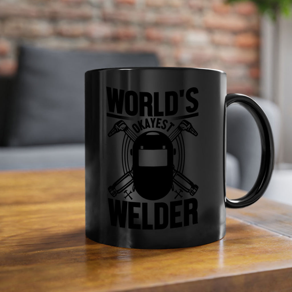 Worlds okayest Style 1#- welder-Mug / Coffee Cup