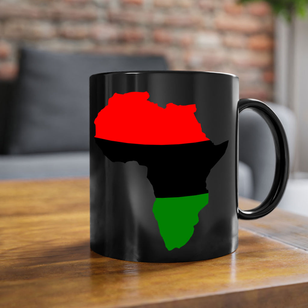 africamap 276#- black words - phrases-Mug / Coffee Cup