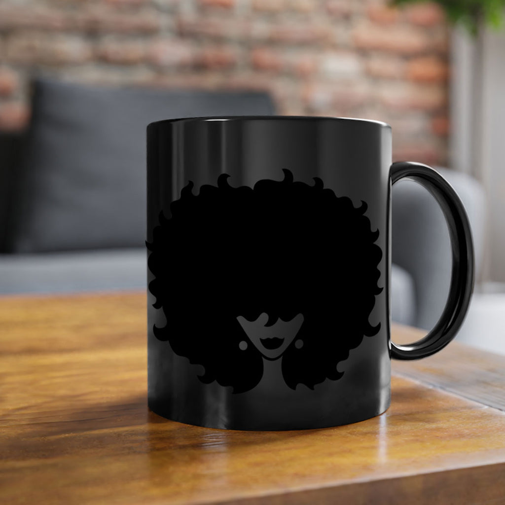 afro woman64#- Black women - Girls-Mug / Coffee Cup
