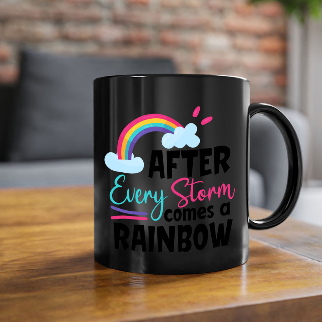 after every storm comes a rainbow Style 291#- baby2-Mug / Coffee Cup