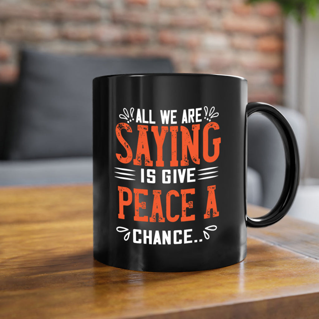 all we are saying 128#- vegan-Mug / Coffee Cup