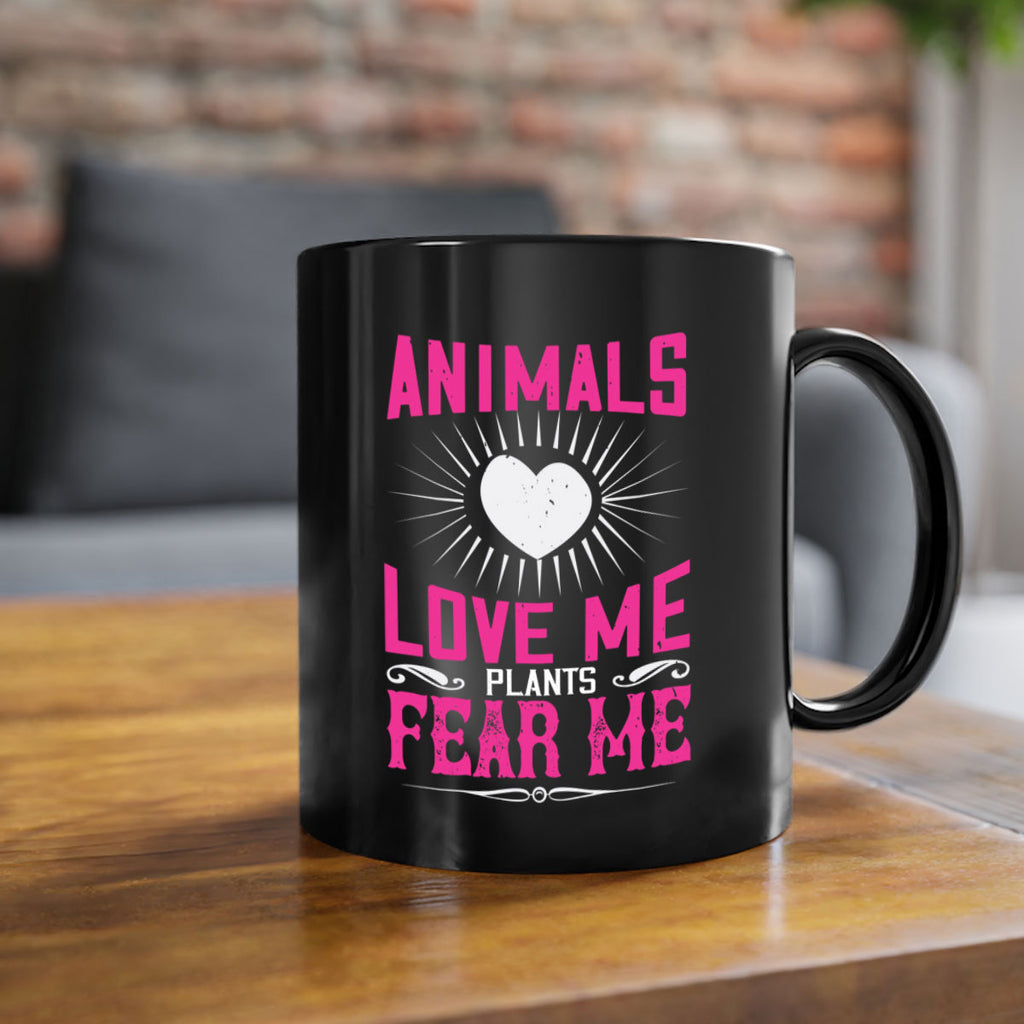 animals love me 102#- vegan-Mug / Coffee Cup