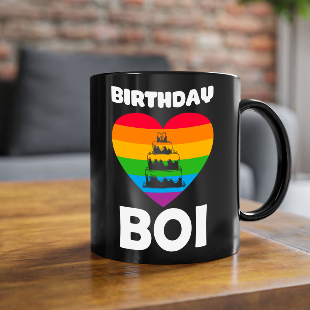 birthday boi lgbt pride happy lgbt 156#- lgbt-Mug / Coffee Cup