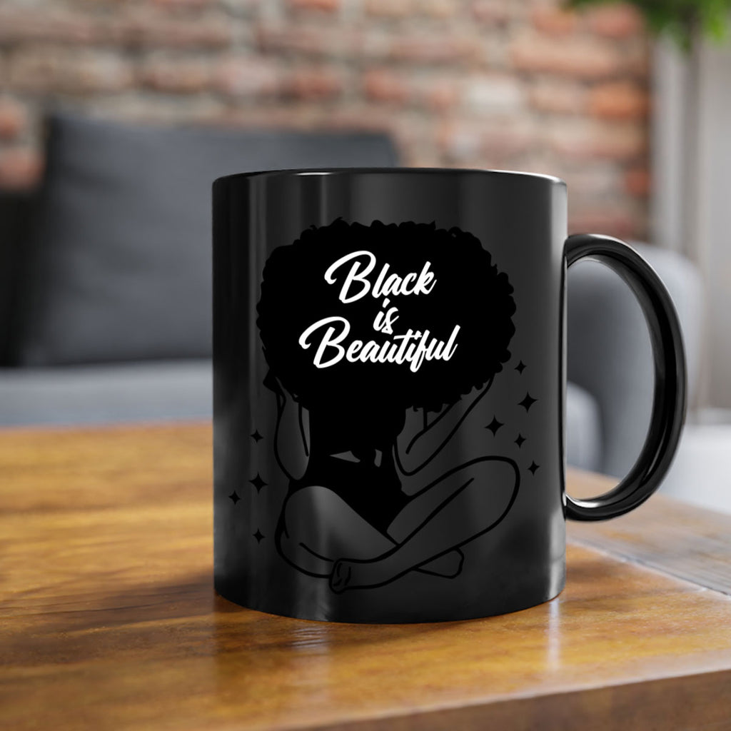 black is beautiful 15#- Black women - Girls-Mug / Coffee Cup
