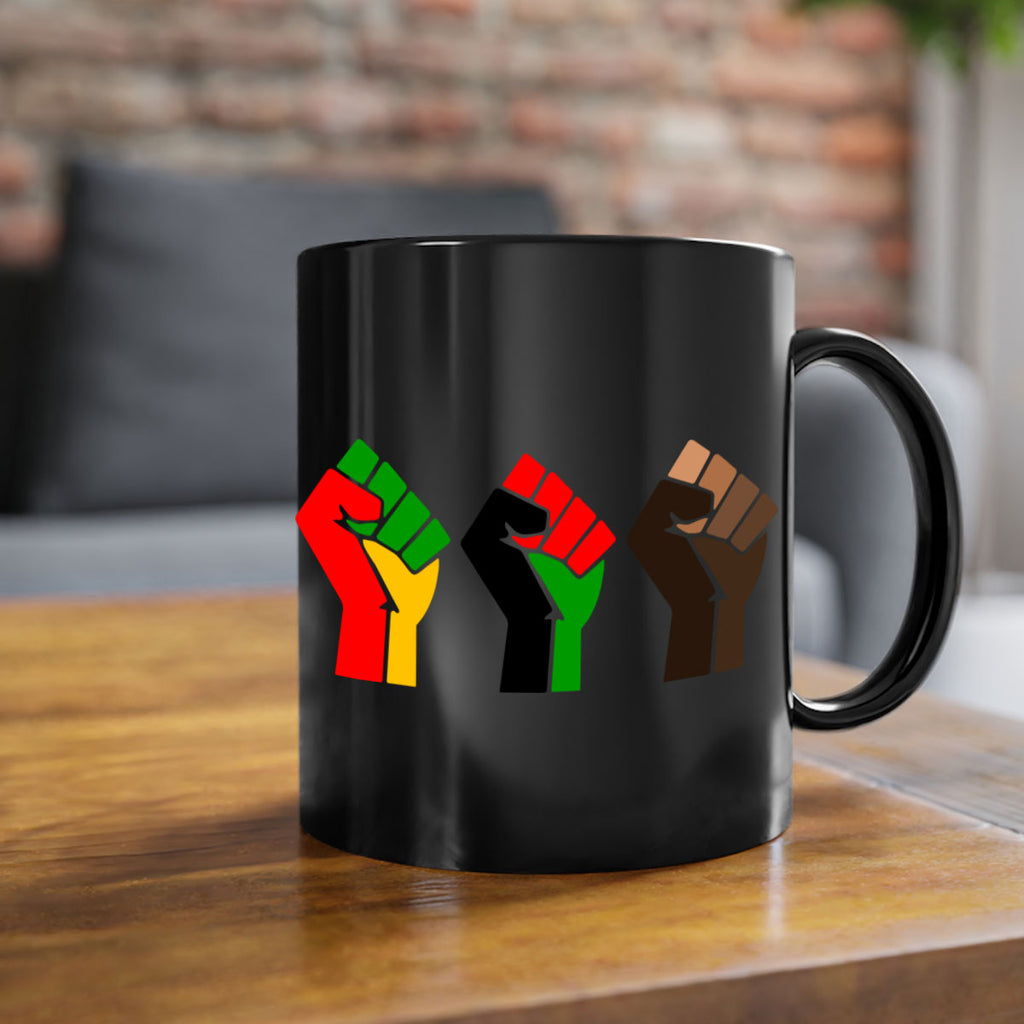 black power fists 196#- black words - phrases-Mug / Coffee Cup