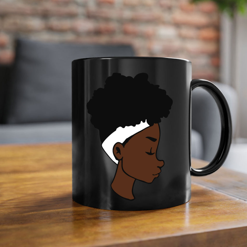 black woman afro 55#- Black women - Girls-Mug / Coffee Cup