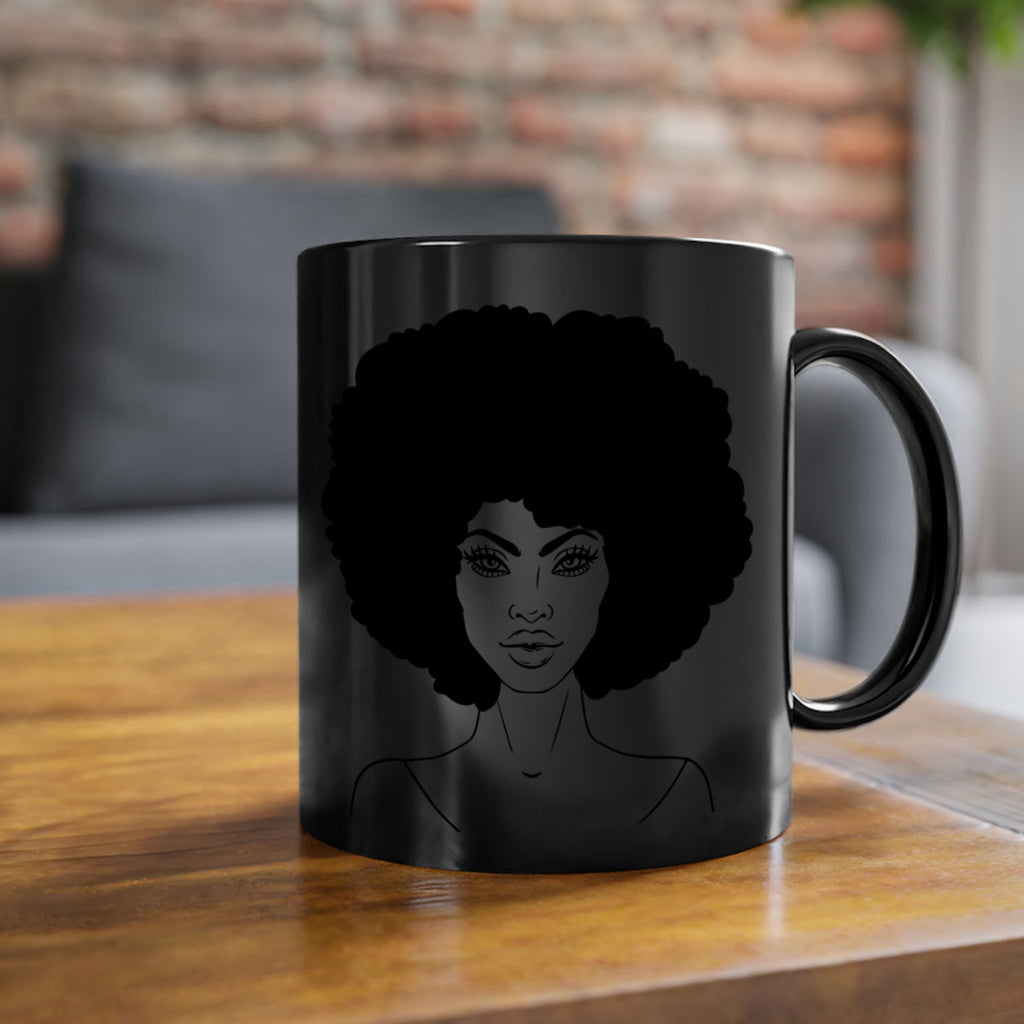 black women - queen 79#- Black women - Girls-Mug / Coffee Cup