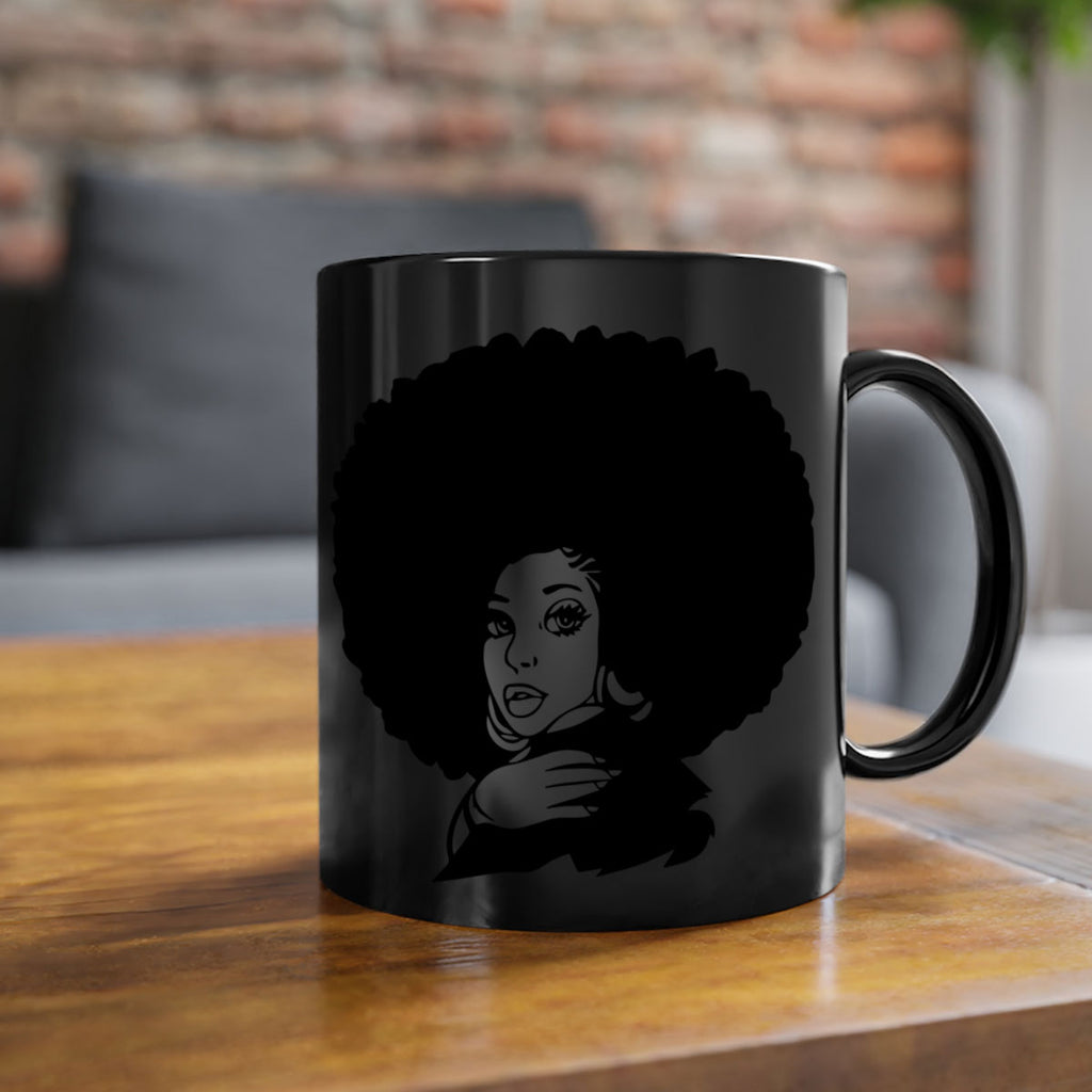 black women - queen 9#- Black women - Girls-Mug / Coffee Cup