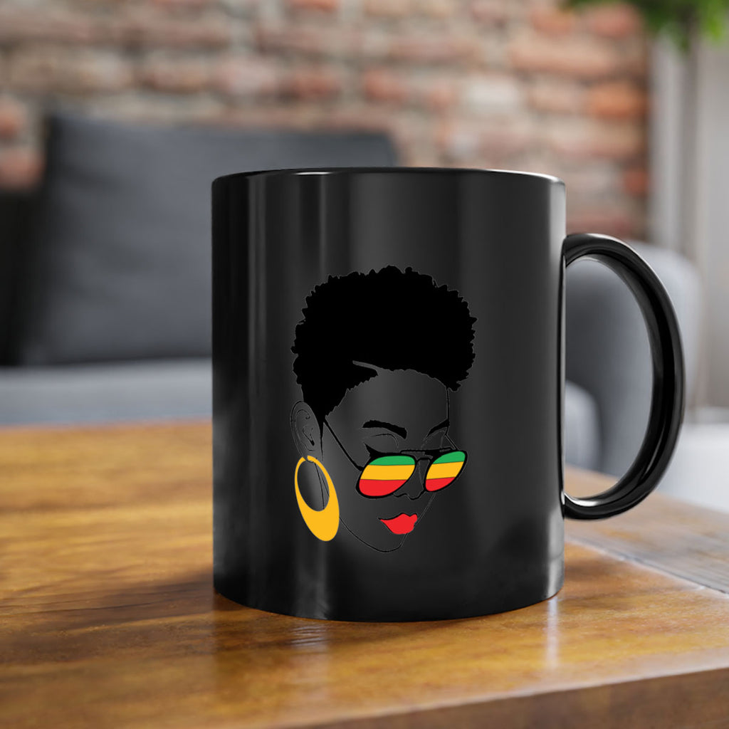 blackwoman 53#- Black women - Girls-Mug / Coffee Cup