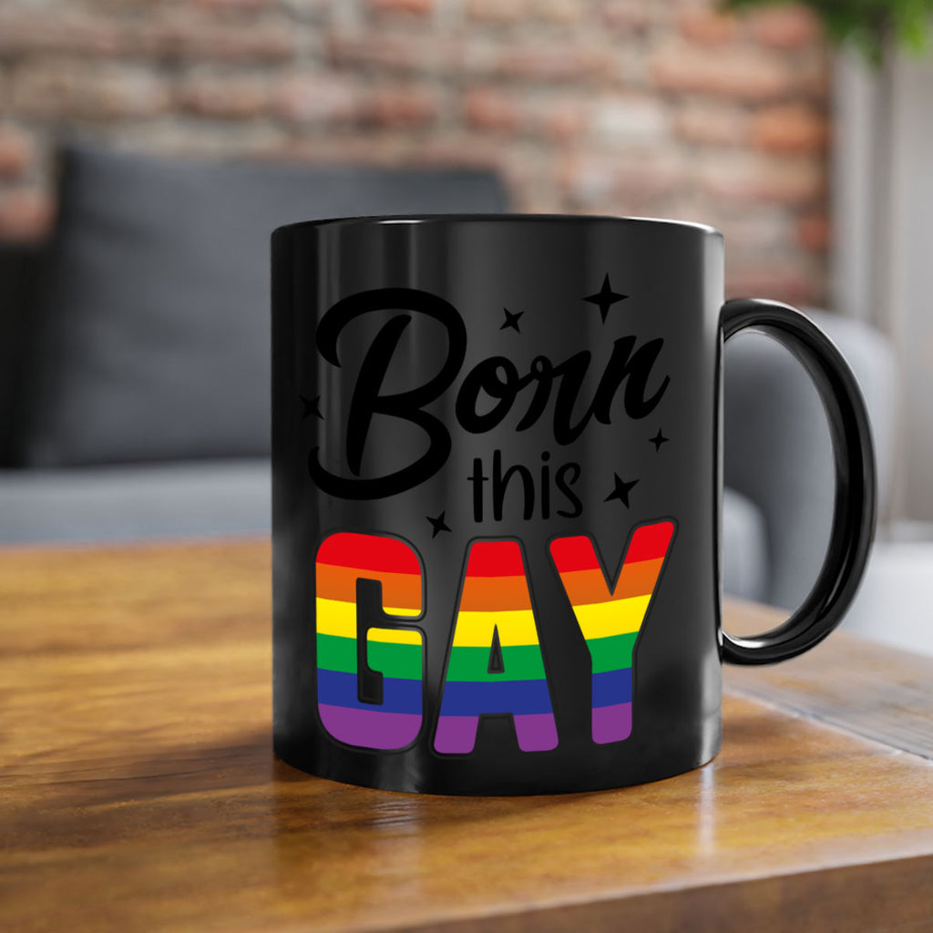 bornthisgay 154#- lgbt-Mug / Coffee Cup