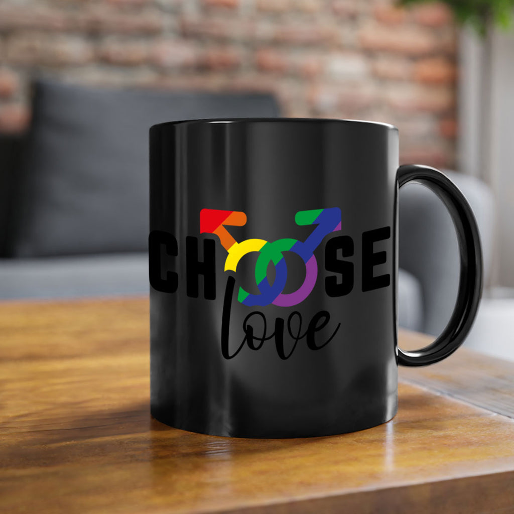 chooselove 151#- lgbt-Mug / Coffee Cup