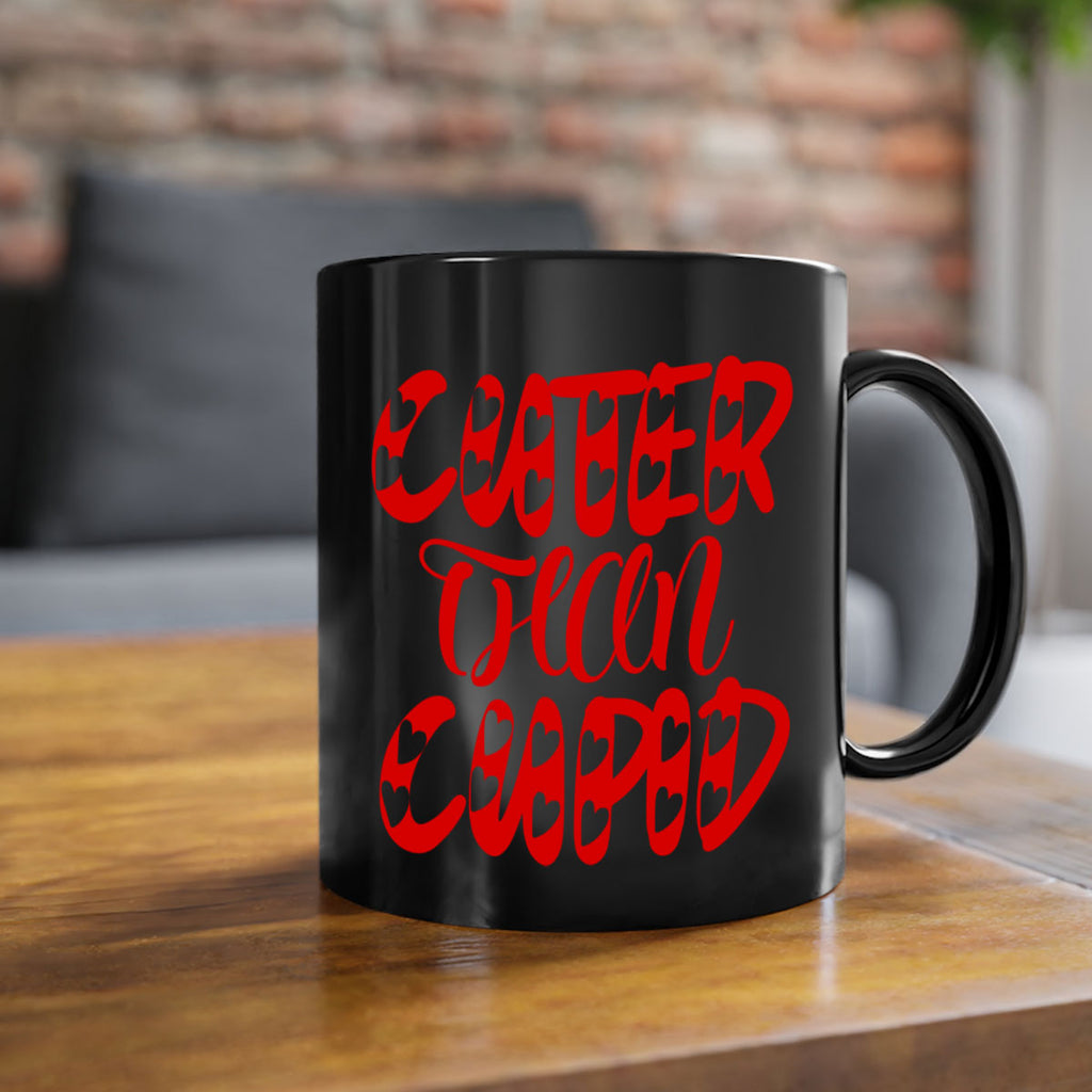 cuter than cupid 79#- valentines day-Mug / Coffee Cup