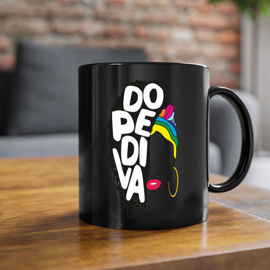 dope diva 5#- Black women - Girls-Mug / Coffee Cup