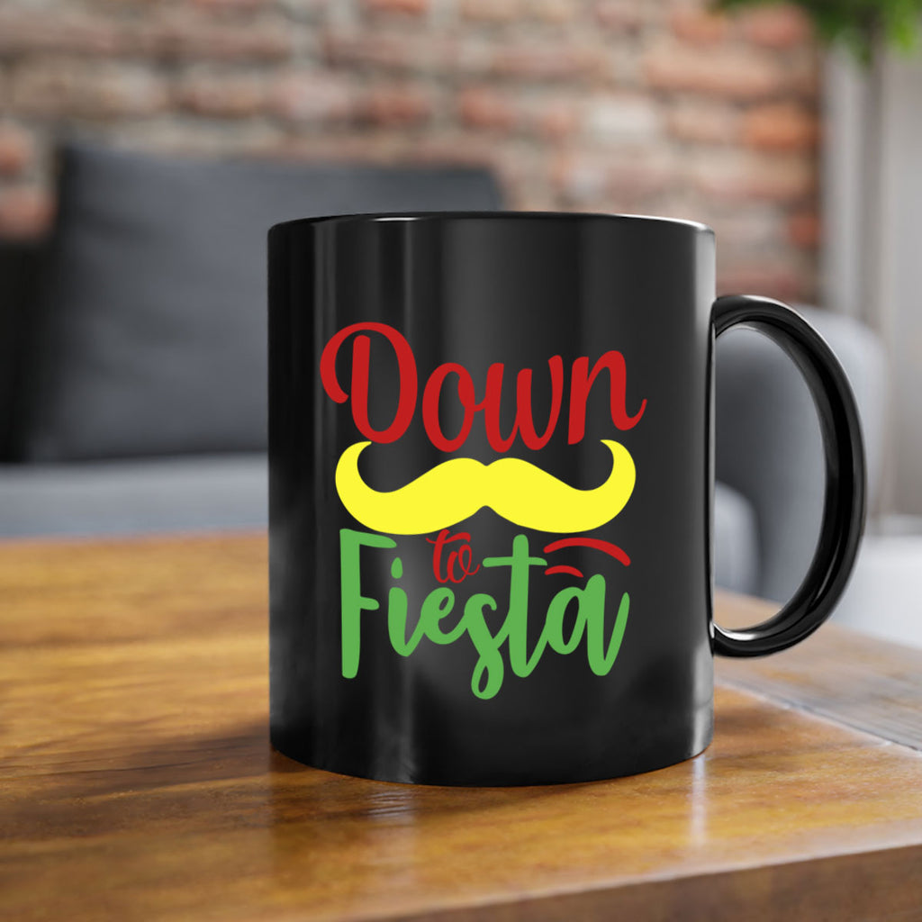 down to fiesta 3#- cinco de mayo-Mug / Coffee Cup
