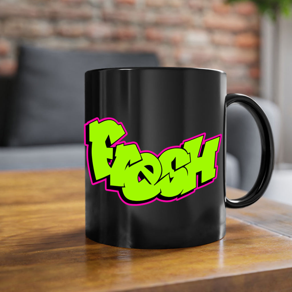 fresh 149#- black words - phrases-Mug / Coffee Cup