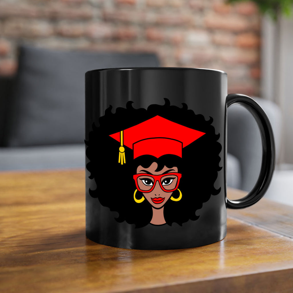 graduation black woman 32#- Black women - Girls-Mug / Coffee Cup