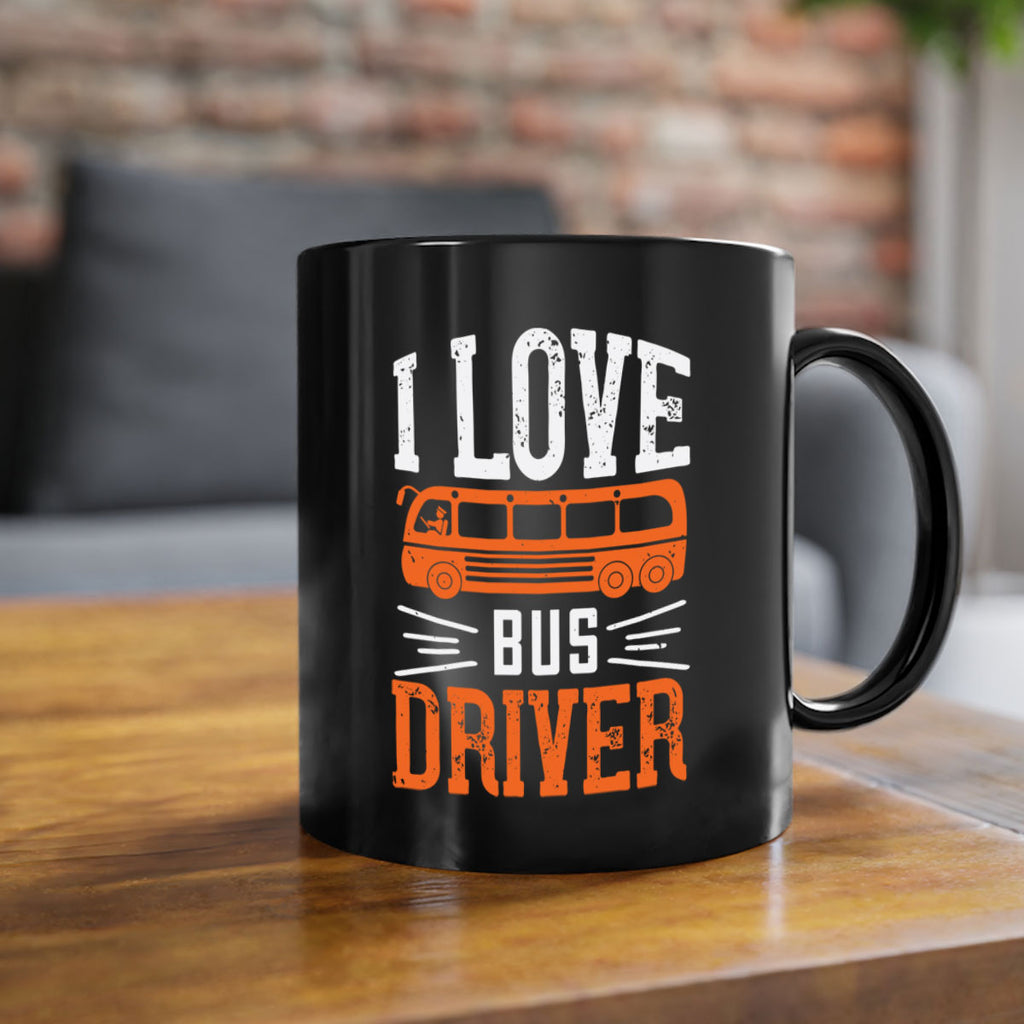 i love bus driver Style 30#- bus driver-Mug / Coffee Cup