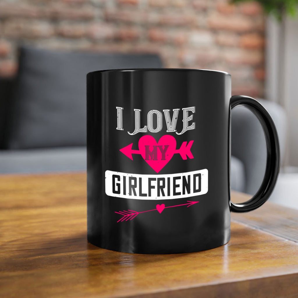 i love my girlfriend 54#- valentines day-Mug / Coffee Cup