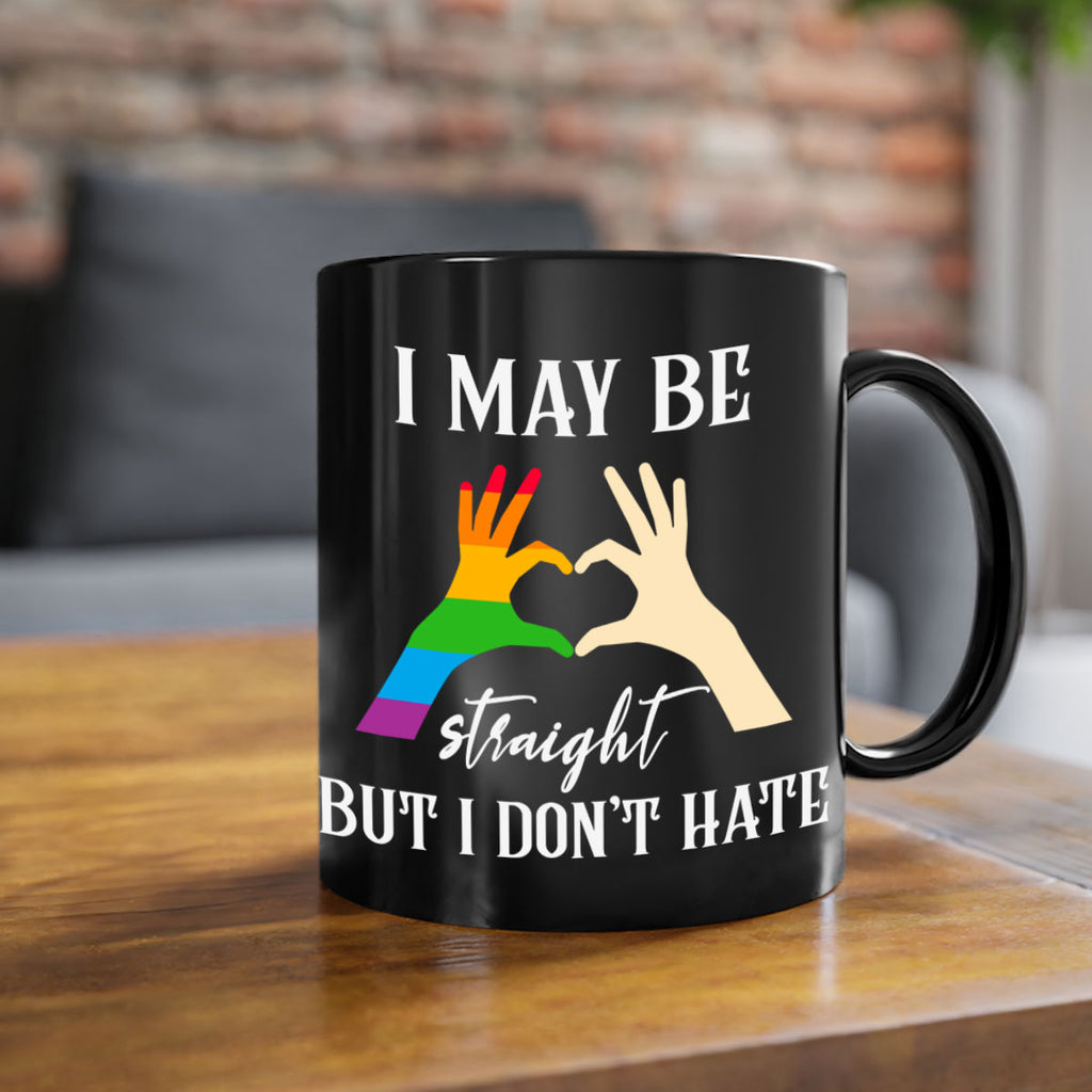 i may be straight but lgbt 125#- lgbt-Mug / Coffee Cup