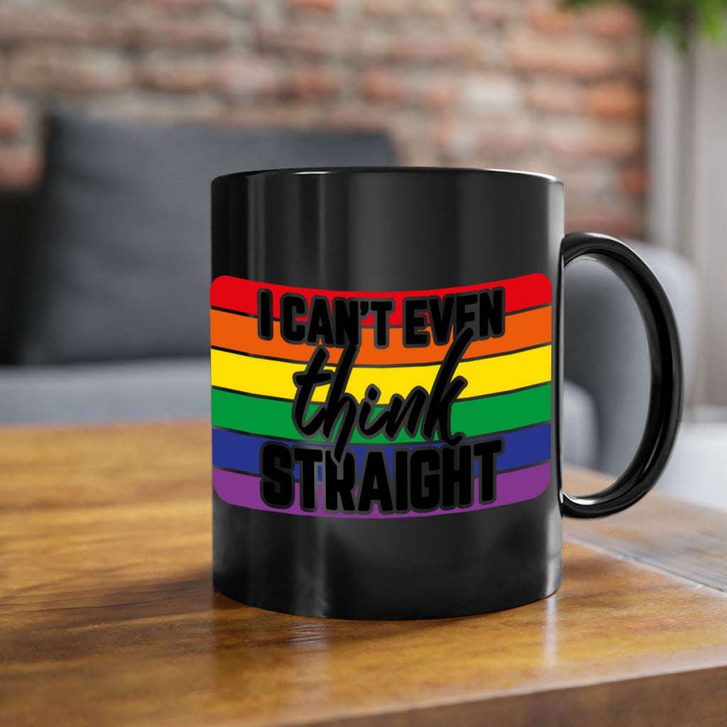 icanteventhinkstraight 123#- lgbt-Mug / Coffee Cup