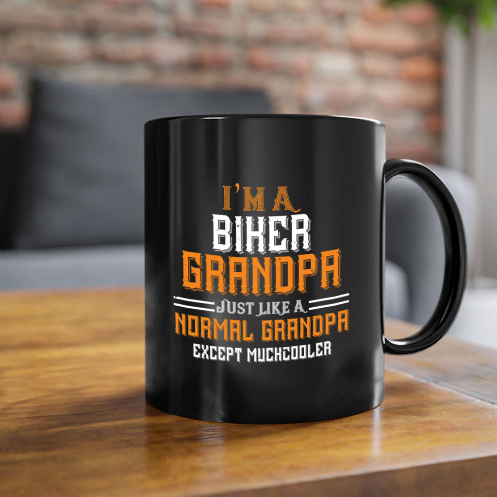 im a biker grandpa just like a normal grandpa except muchcooler 38#- grandpa-Mug / Coffee Cup