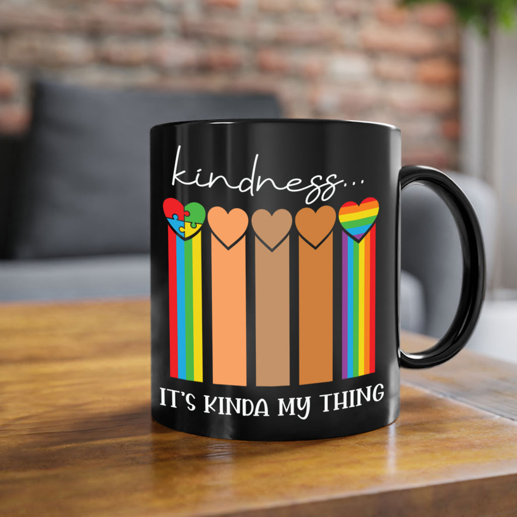 kindness its kinda my thing lgbt 110#- lgbt-Mug / Coffee Cup