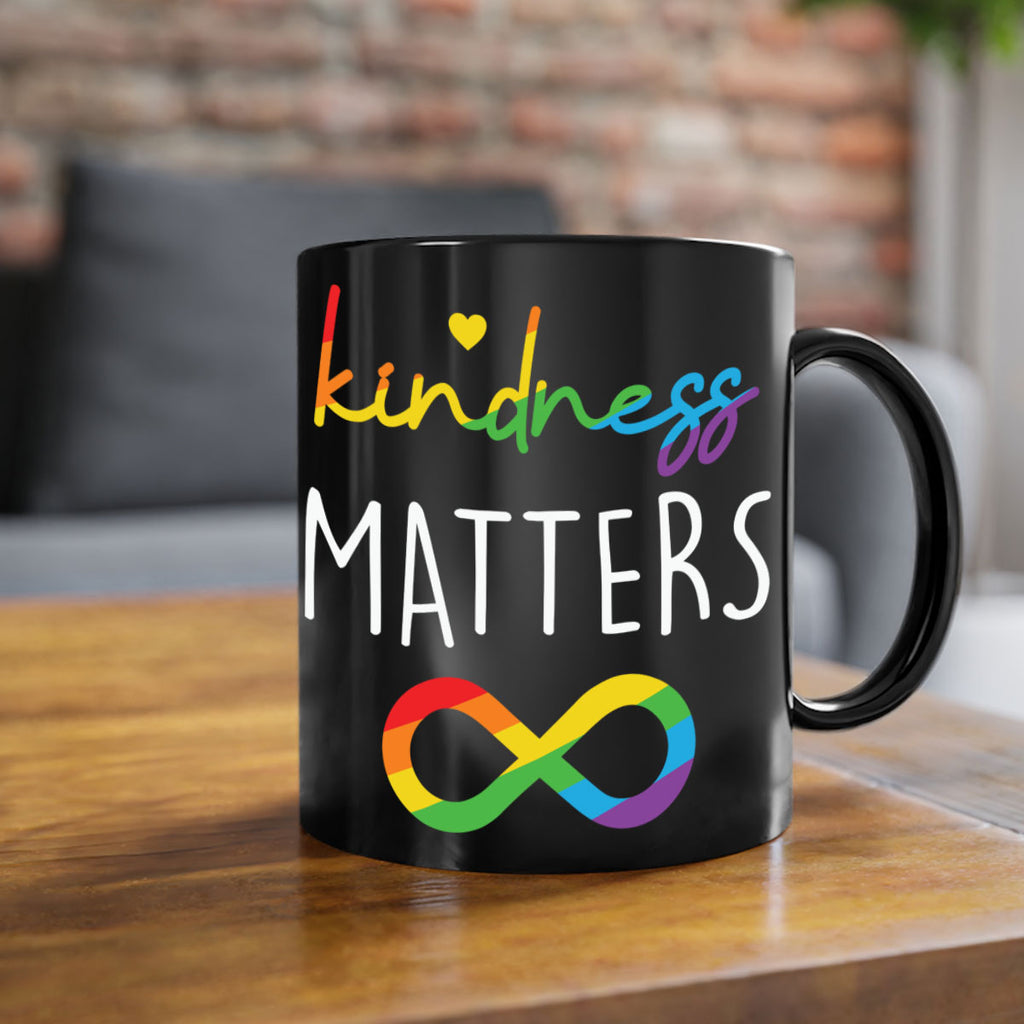 kindness matters infinity lgbt lgbt 109#- lgbt-Mug / Coffee Cup