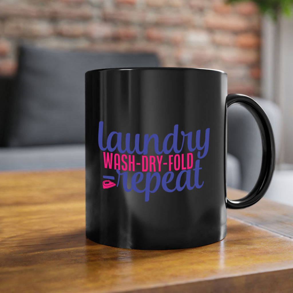 laundry washdryfoldrepeat 3#- laundry-Mug / Coffee Cup