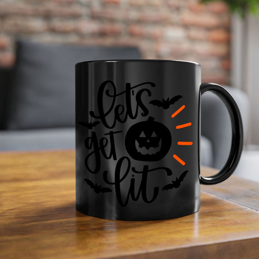 lets get lit 48#- halloween-Mug / Coffee Cup