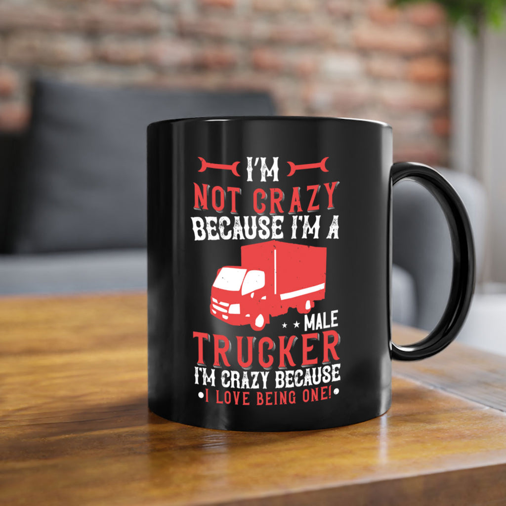 life is full of risks telling me Style 34#- truck driver-Mug / Coffee Cup