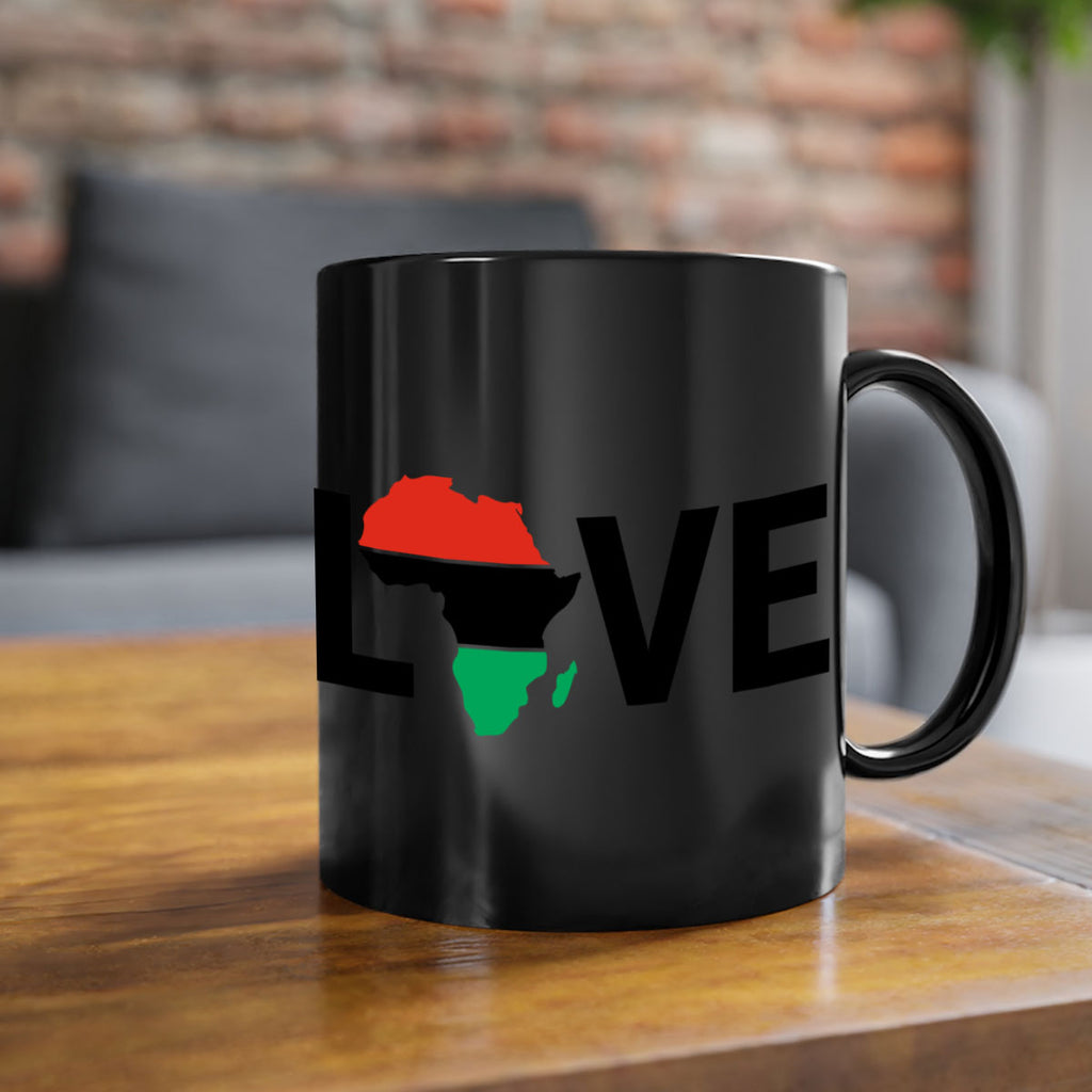 love africa 94#- black words - phrases-Mug / Coffee Cup