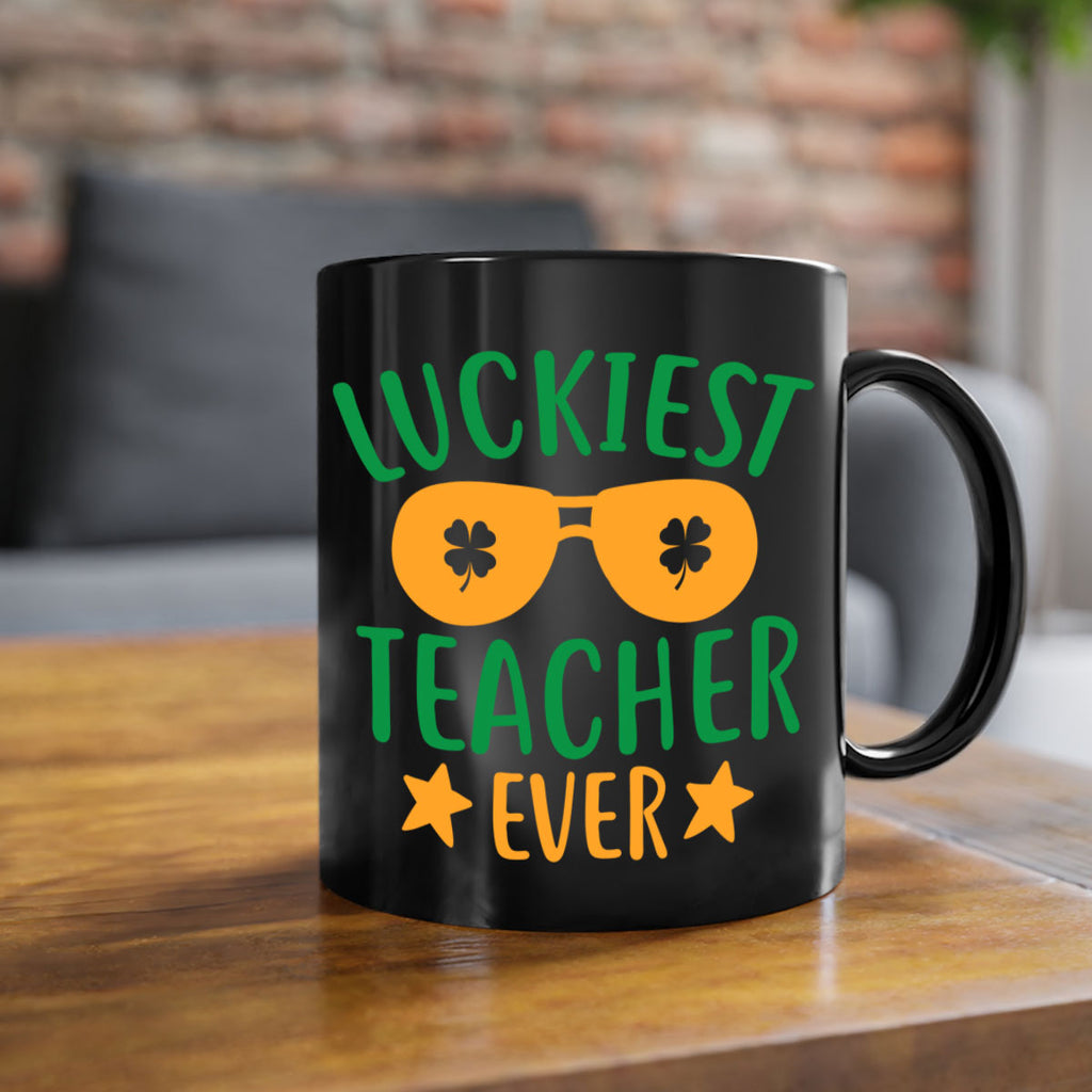 luckiest teacher ever 13#- mardi gras-Mug / Coffee Cup