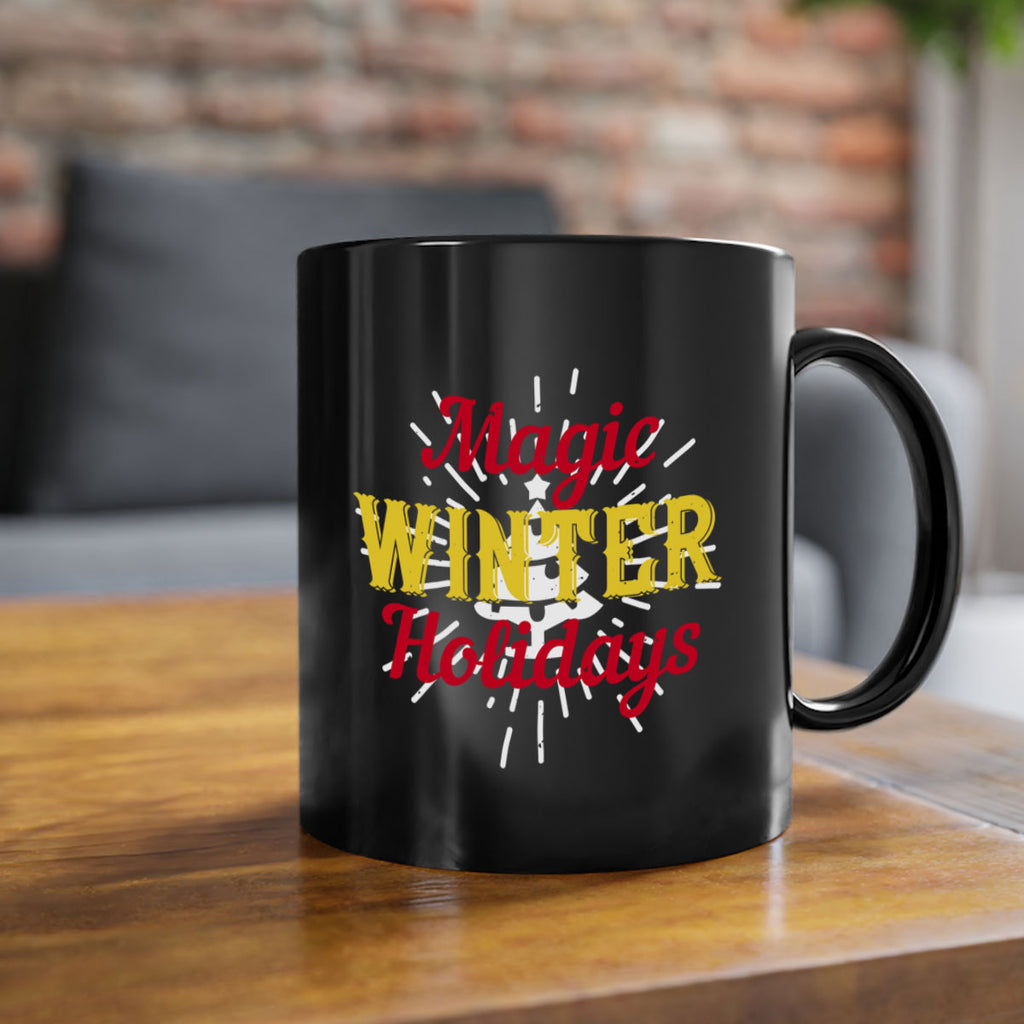magic winter holidays 399#- christmas-Mug / Coffee Cup