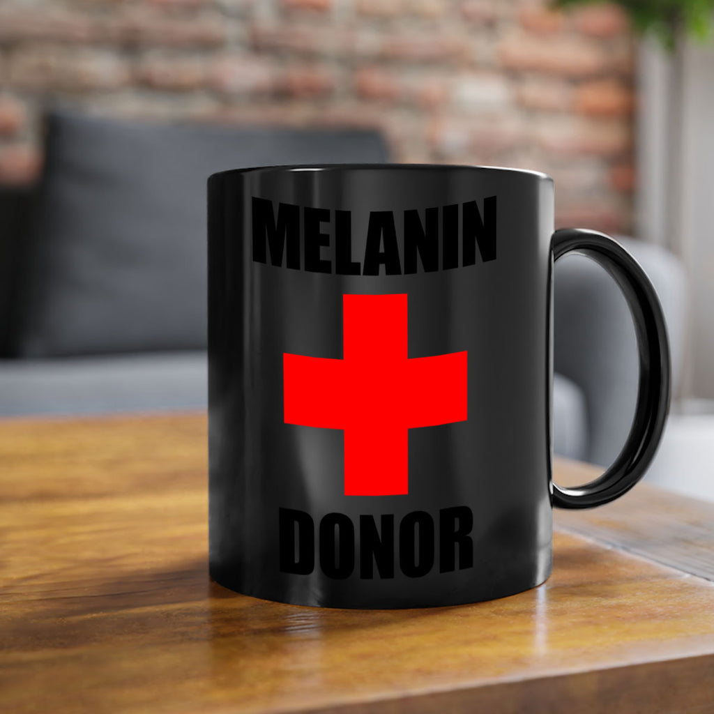 melanin donor 91#- black words - phrases-Mug / Coffee Cup