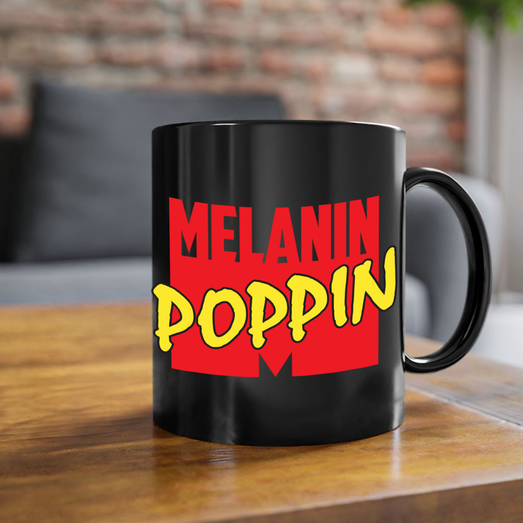 melaninpoppinmarvel 73#- black words - phrases-Mug / Coffee Cup
