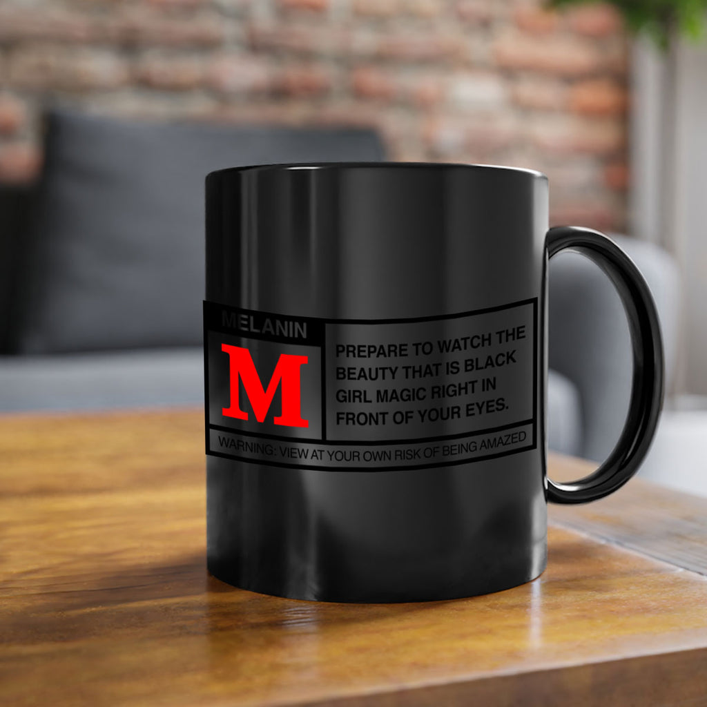 melaninrating 71#- black words - phrases-Mug / Coffee Cup