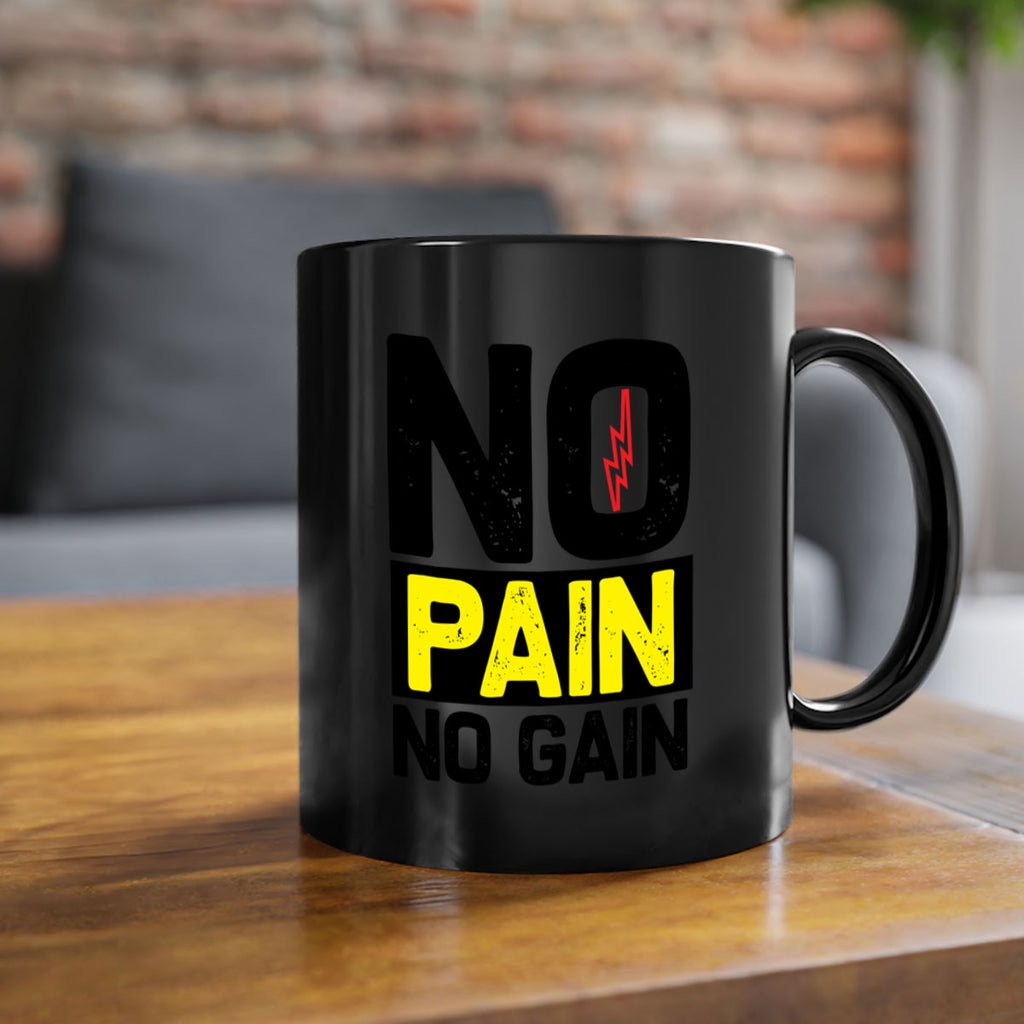 no pain no gain 5#- gym-Mug / Coffee Cup
