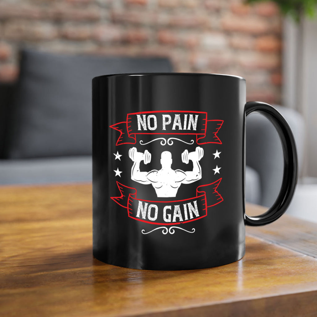 no pain no gain 82#- gym-Mug / Coffee Cup