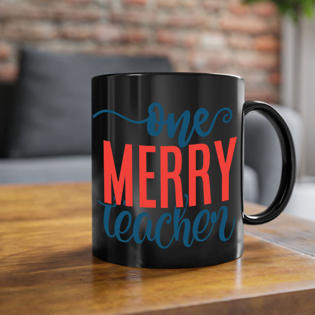 one merry teacher Style 161#- teacher-Mug / Coffee Cup