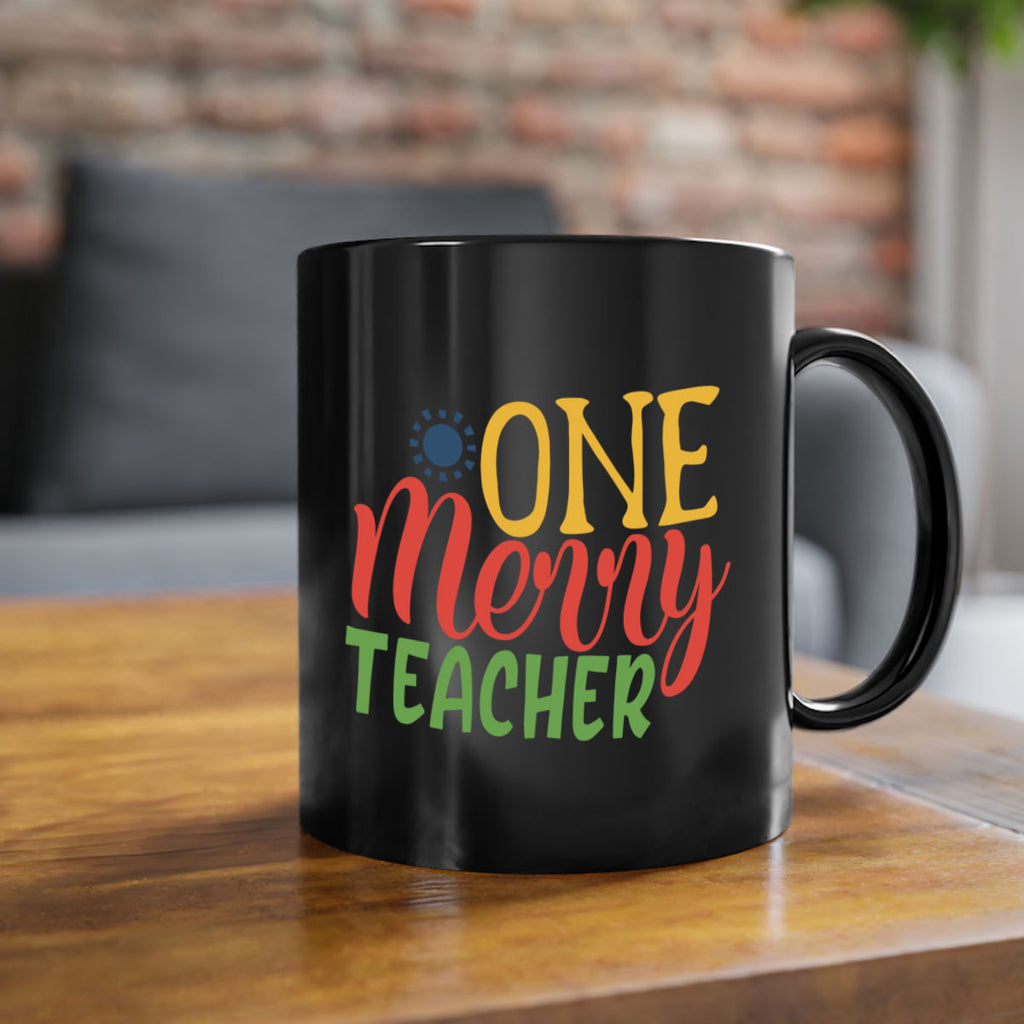 one merry teacher Style 162#- teacher-Mug / Coffee Cup