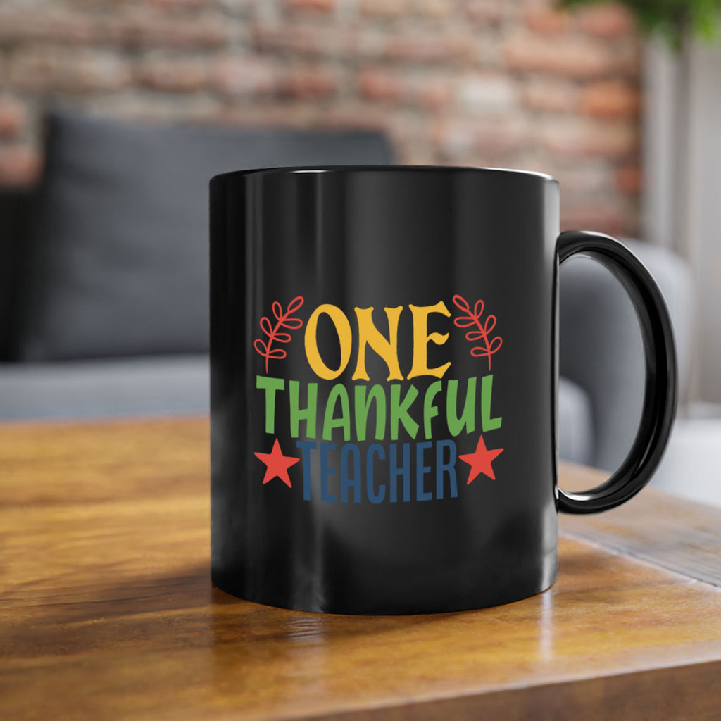 one thankful teacher Style 157#- teacher-Mug / Coffee Cup