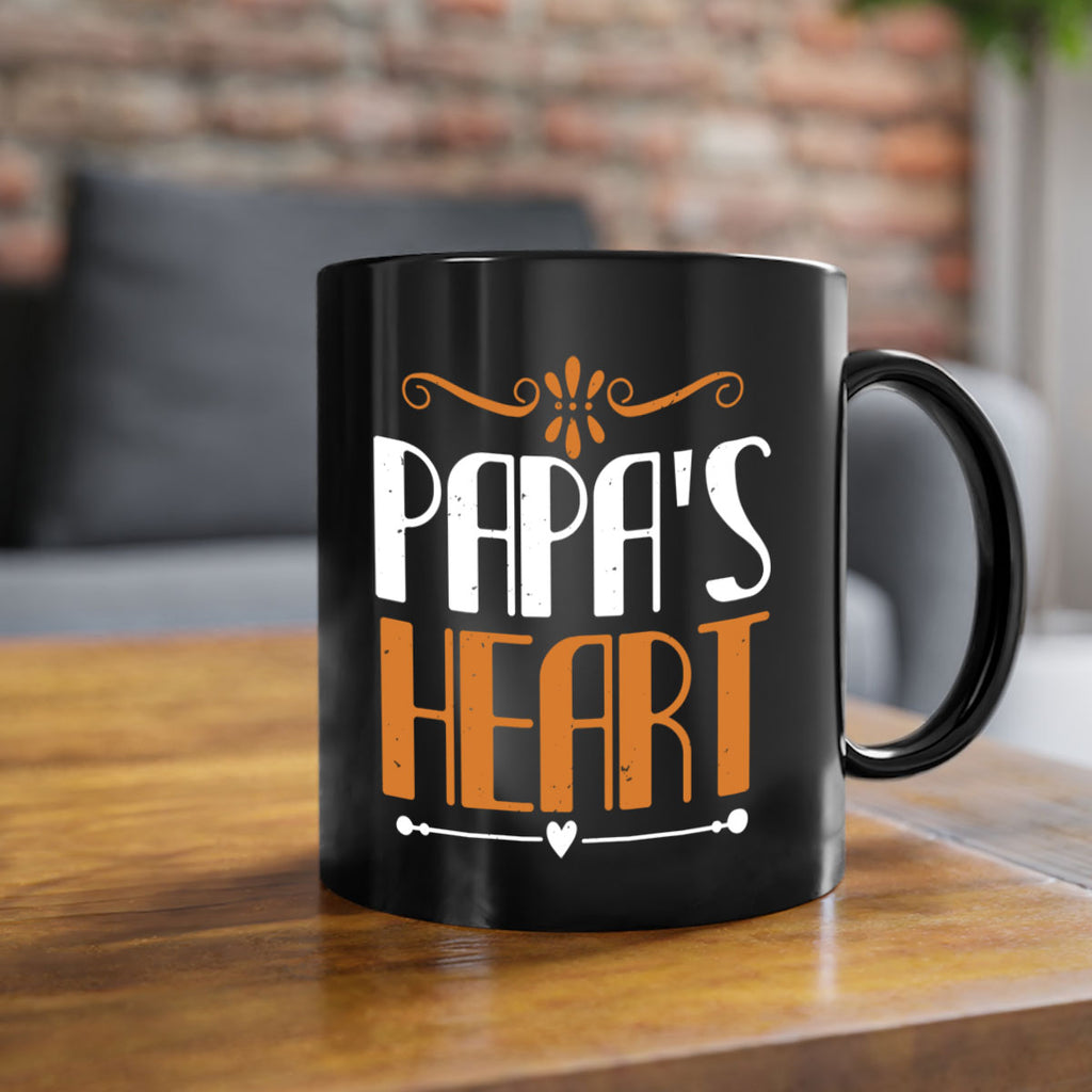 papas heart 13#- grandpa-Mug / Coffee Cup