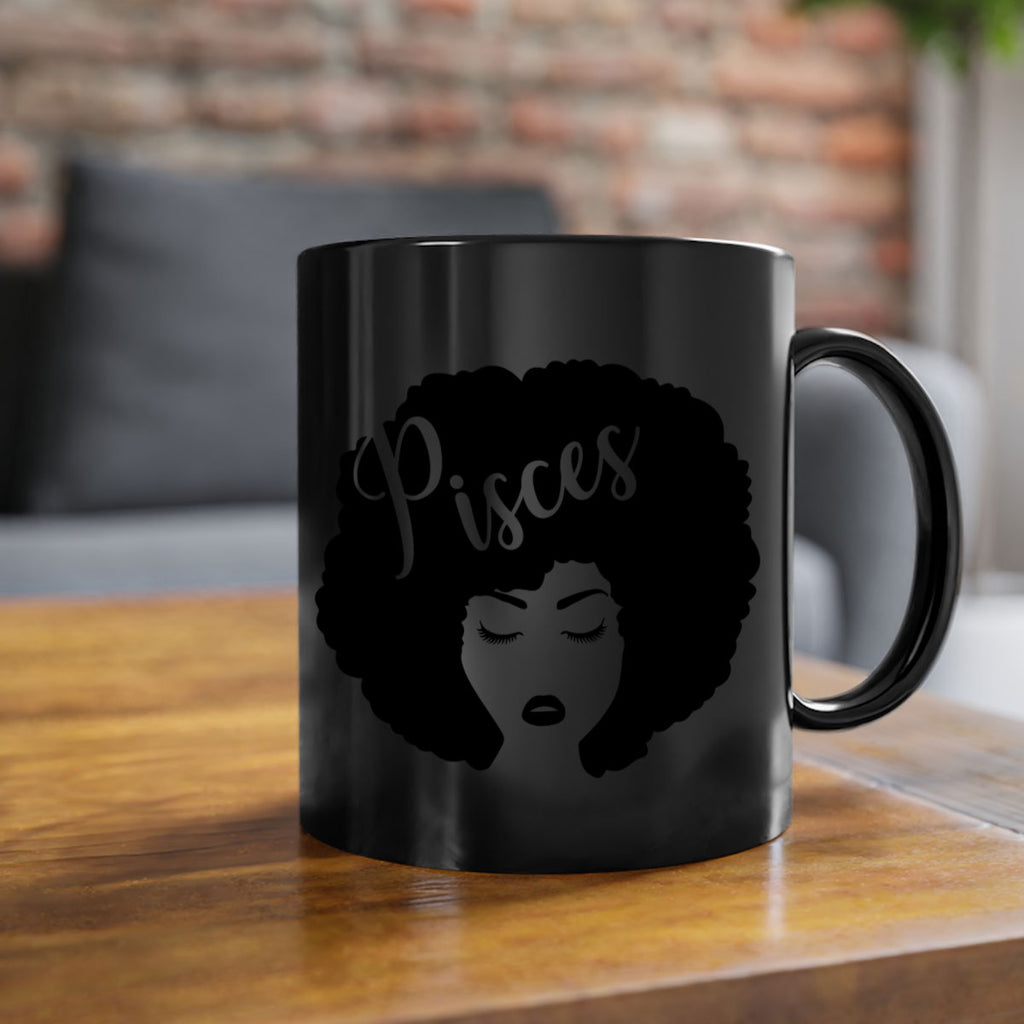 pisces21#- Black women - Girls-Mug / Coffee Cup