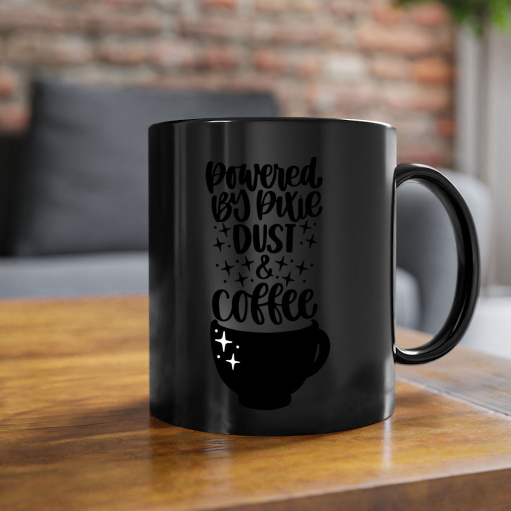 powered by pixie dust coffee 43#- coffee-Mug / Coffee Cup