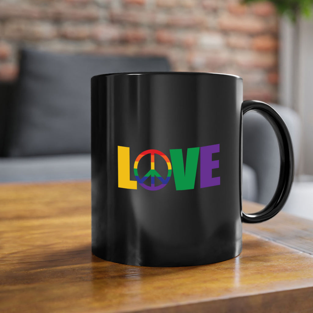 pride love peace 60#- lgbt-Mug / Coffee Cup